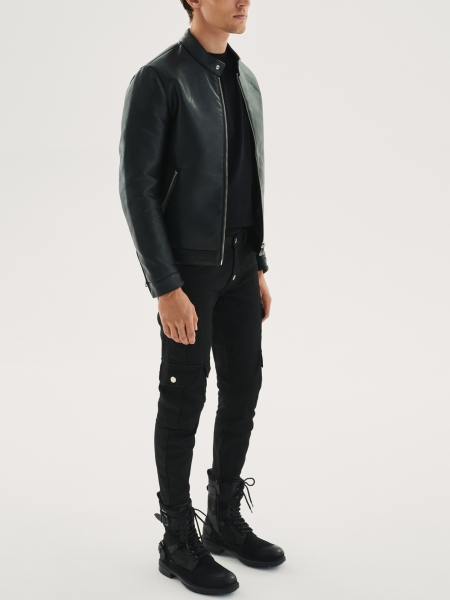 Férfi fekete csizma HEARD