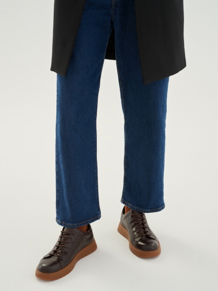 Férfi barna tornacipő ADELMO