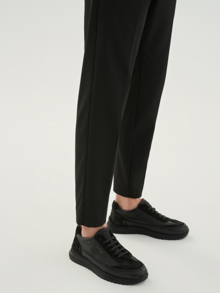 Férfi fekete tornacipő ALVIS