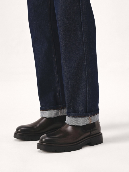 Barna Chelsea csizma vastag talppal KILLIANOS