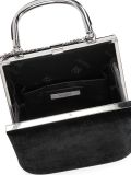 Klasszikus merev esti táska fém fogantyúval BELLATRIX