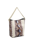 Többszínű mintás láncos kézitáska LETI