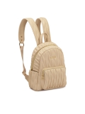 Steppelt bézs színű bőr hátizsák  MOXIE