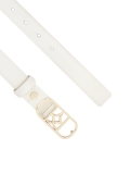 Fehér öv eredeti arany csattal  NOLLY