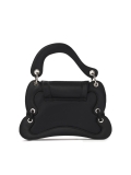 Fekete, szabálytalan alakú kézitáska  CLODETE