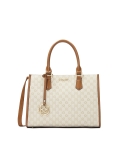 Kézitáska két monogramokkal díszített kézi fogantyúval NAFI