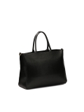 Tágas bőr kézitáska tasakkal ENA