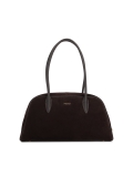 Barna velúr kézitáska KYLE