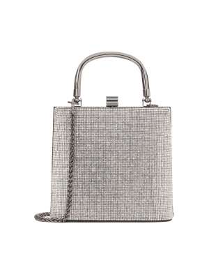 Kis elegáns táska, kocka cirkóniumokkal díszítve