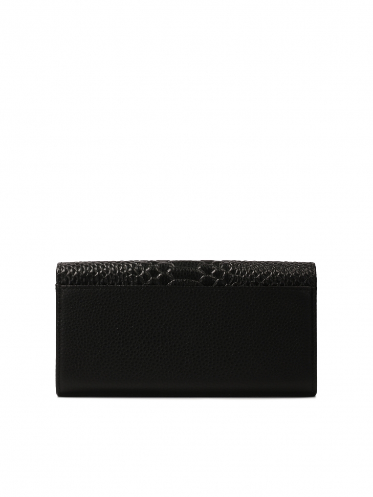 Nagy téglalap alakú pénztárca dombornyomott mintával  JOLENE