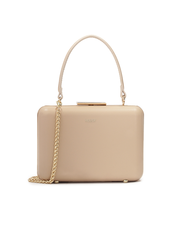 Bőrrel borított merev dobozos táska ISET