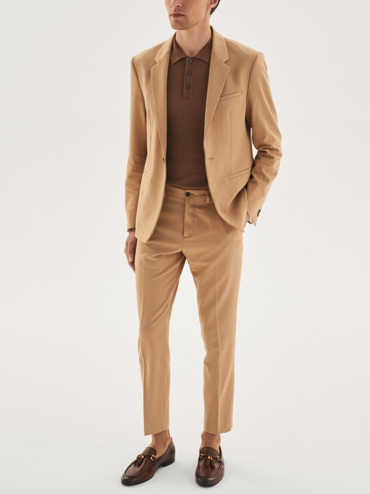 Férfi barna loafer SAHAND