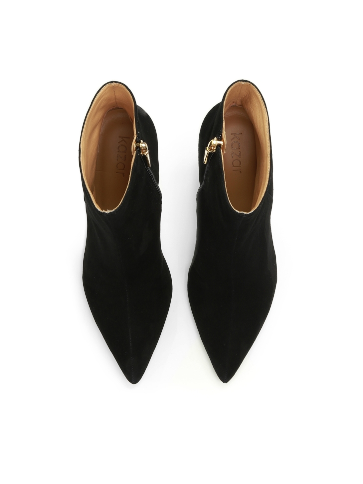 Női fekete csizma JACKIE