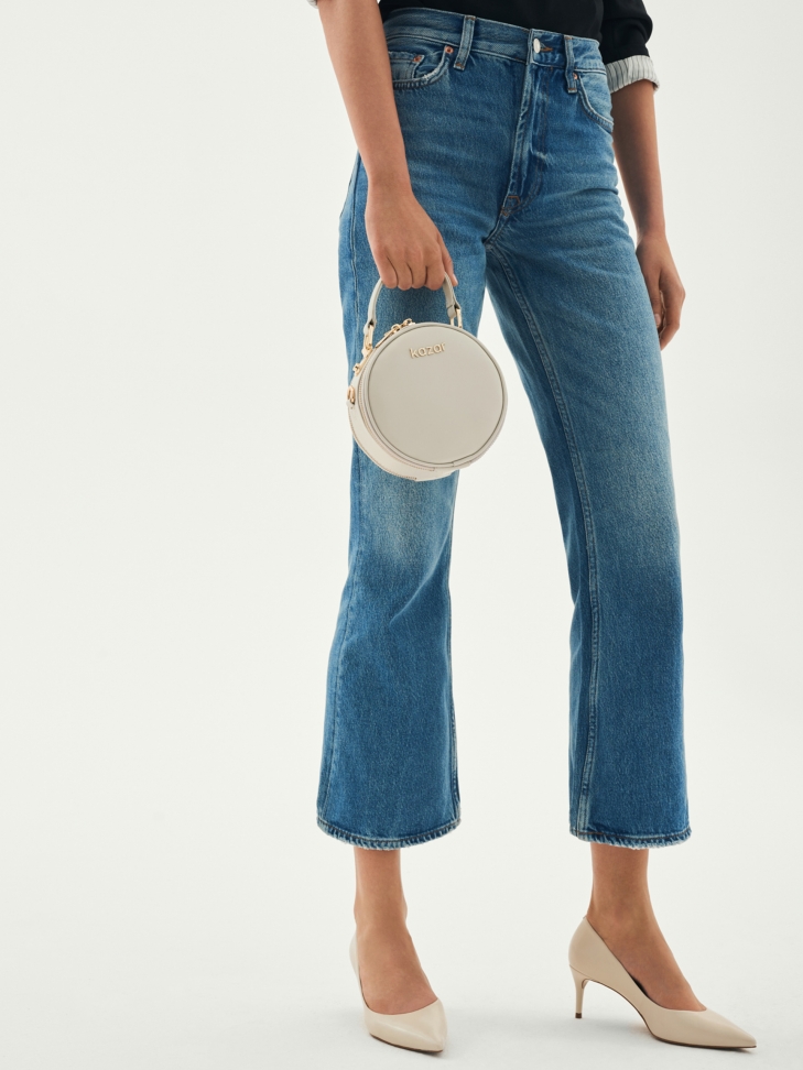 Női krémszínű szivattyúk STONE