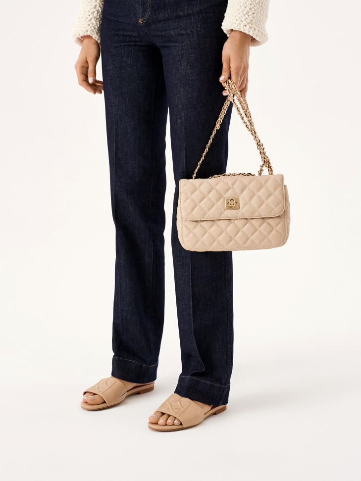 Steppelt puha bőr táska VIDIA S