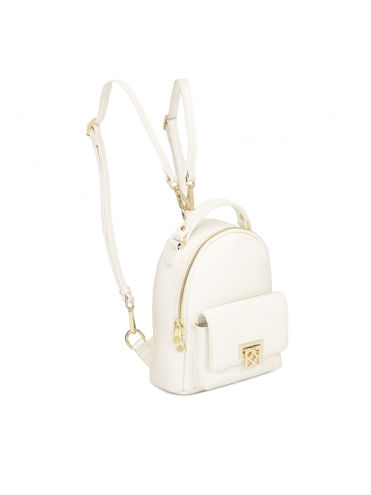 Kis bőr hátizsák városi stílusban HEMERA