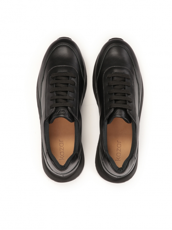 Női fekete minimalista tornacipő  ZINNA