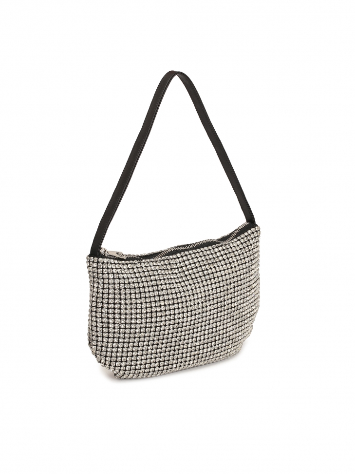 Fényes táska cirkóniummal PARTY