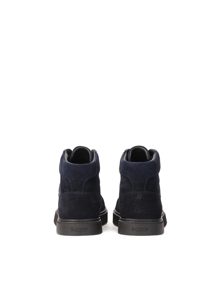 Tengerészkék magas szárú tornacipő TRUXTON