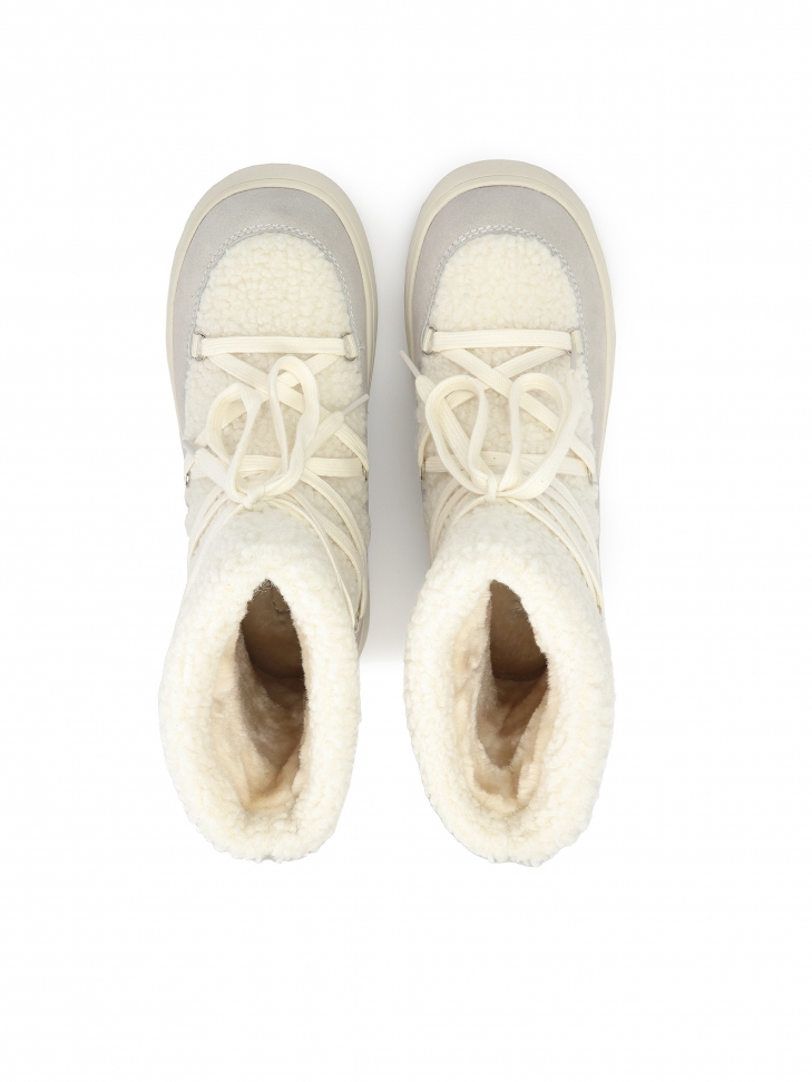 Női időtálló, kombinált anyagokból készült női hócsizma SUSAN