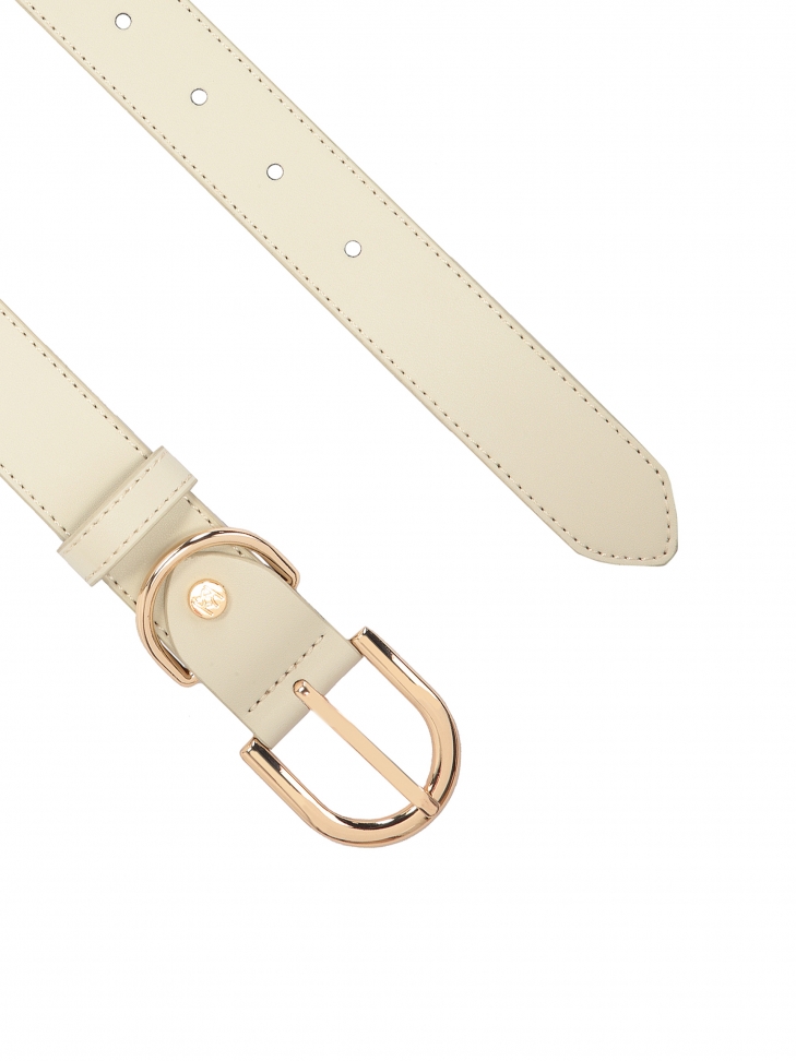 Női klasszikus öv lekerekített csattal COOKIE