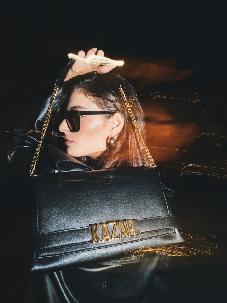 Női időtlen fekete napszemüveg WHITLEY