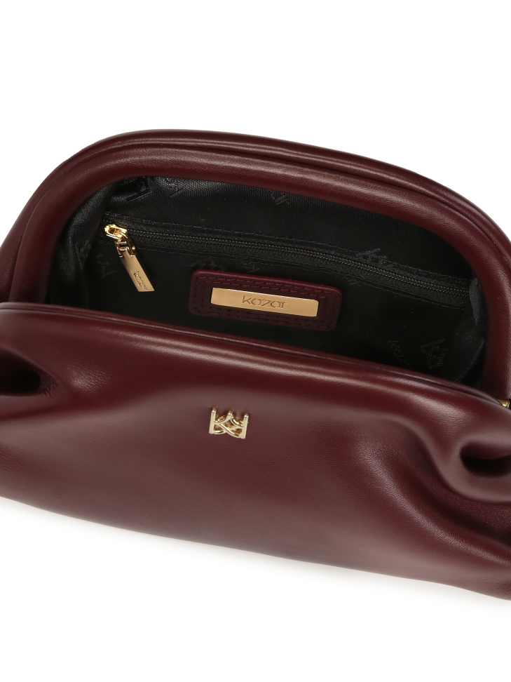 Maroon esti erszényes táska GLOW