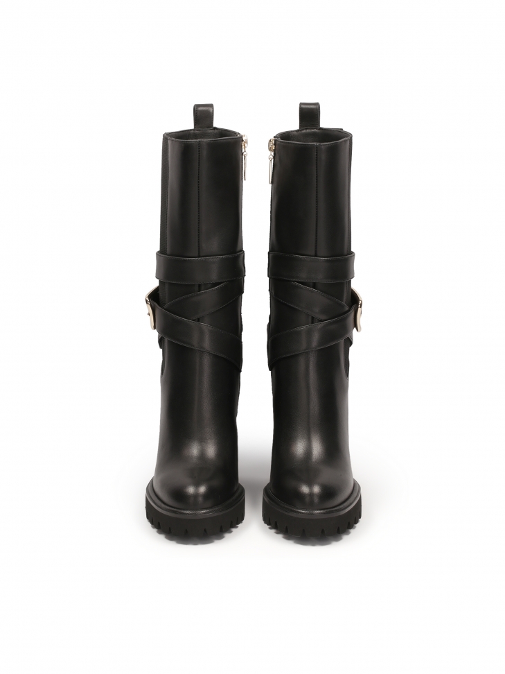 Magas platform csizma MORENA