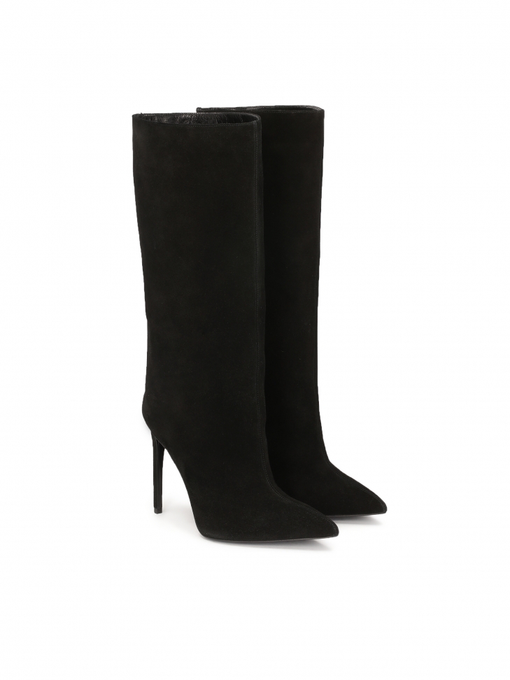 Csizma szarvasbőr felsőrésszel POLLYN