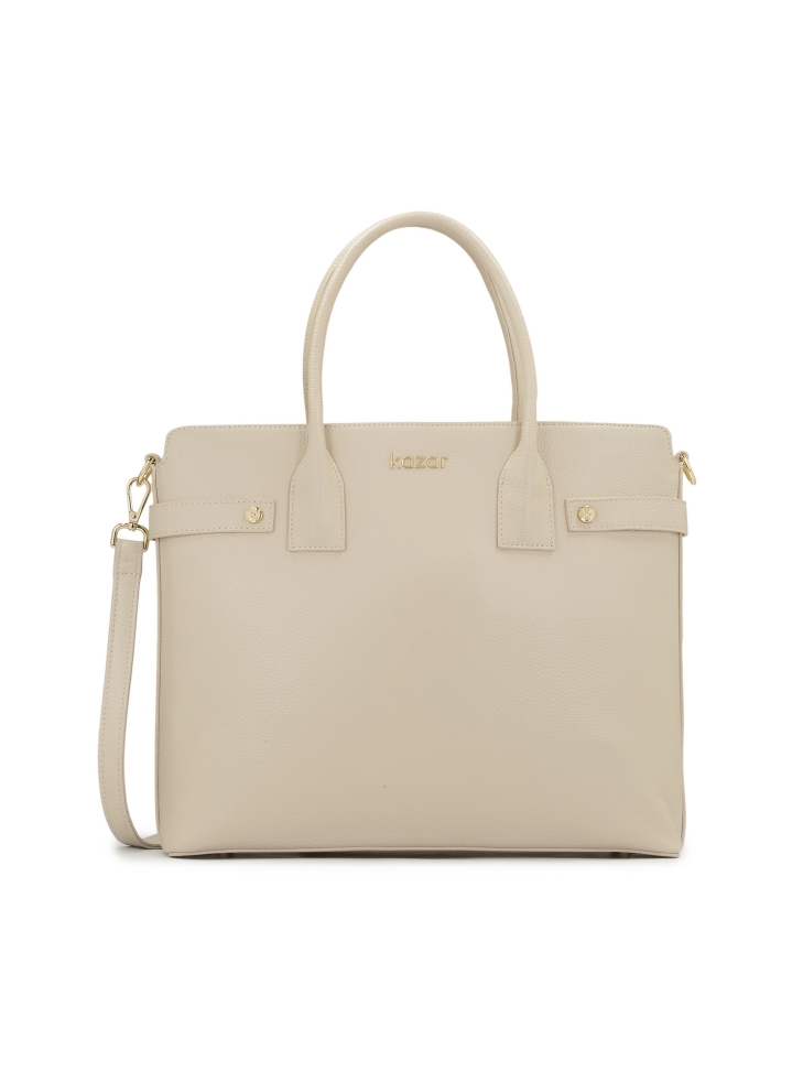 Könnyű bőr aktatáska kézitáska MEGAN