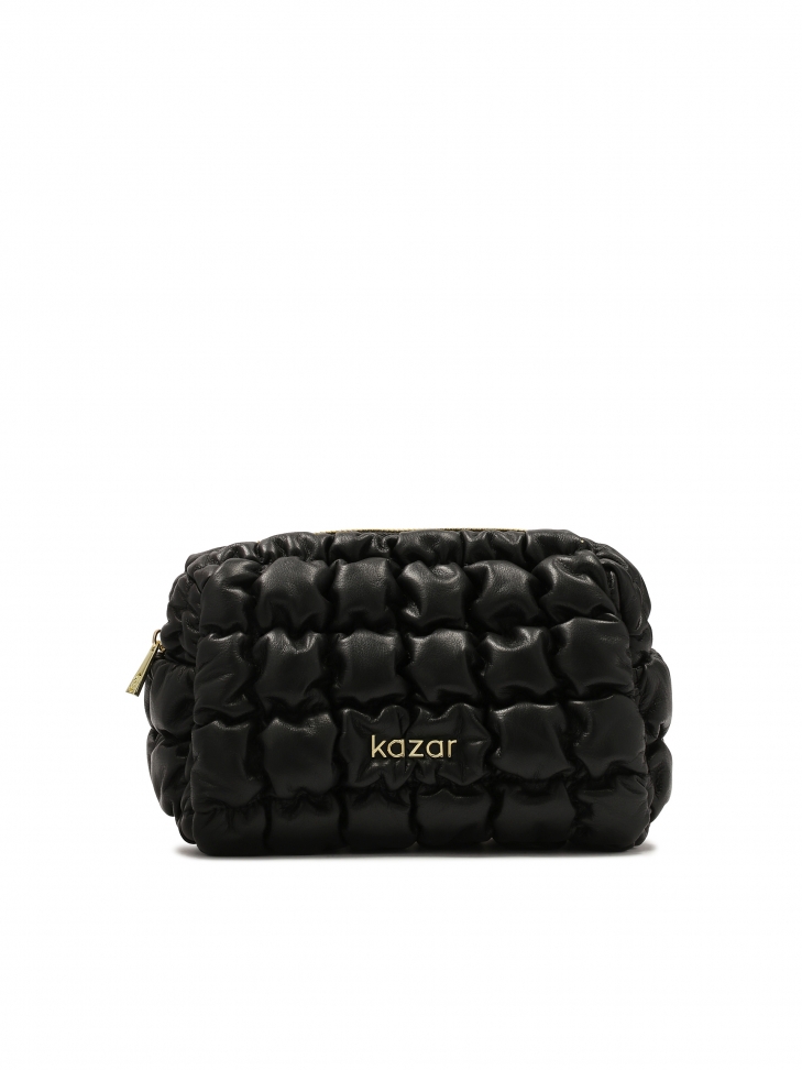 Luxus steppelt bőr kozmetikai táska  HANA