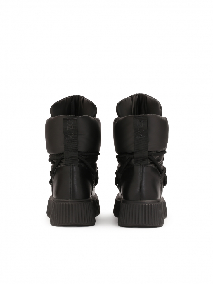 Meleg bőr és szintetikus hócsizma MOON