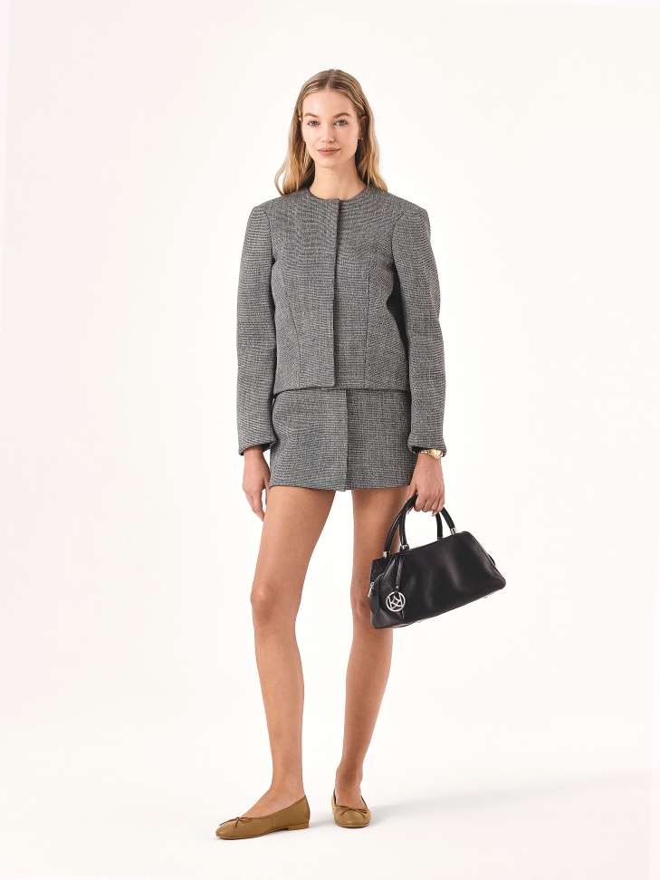 Világosbarna balerinák kerek orral EILEEN