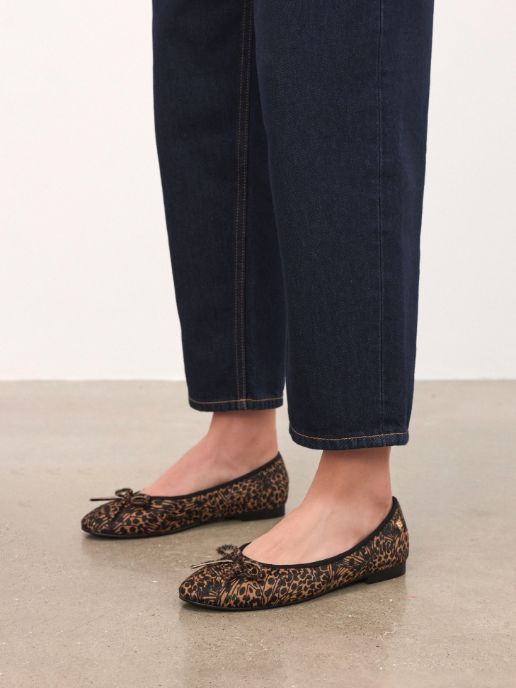 Ballerinák természetes sörtékkel EILEEN