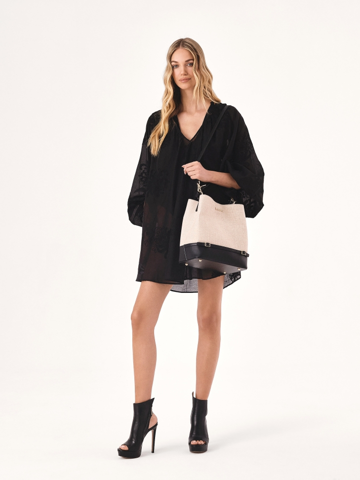 Peep toe csizma platformmal DILI