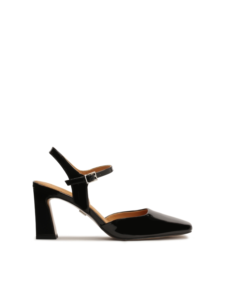 Félig nyitott lakkbőr szivattyú DARYA