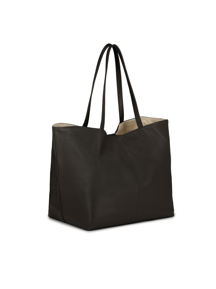 Nagy fekete válltáska levehető tasakkal  MEG