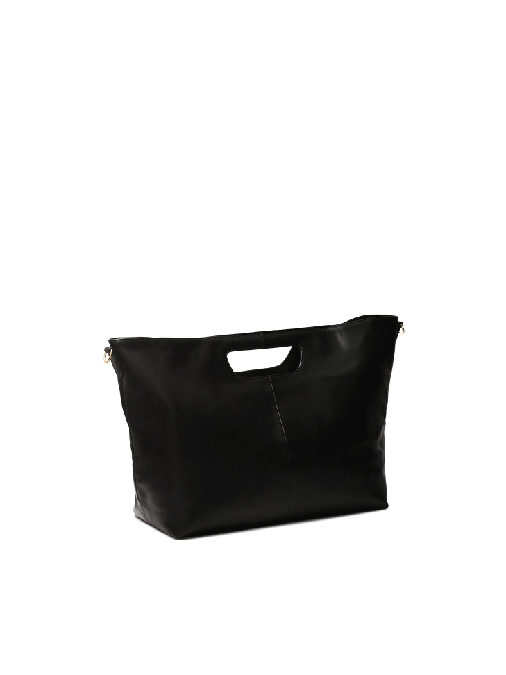 Nagy bőr kézitáska tasakkal SAVI