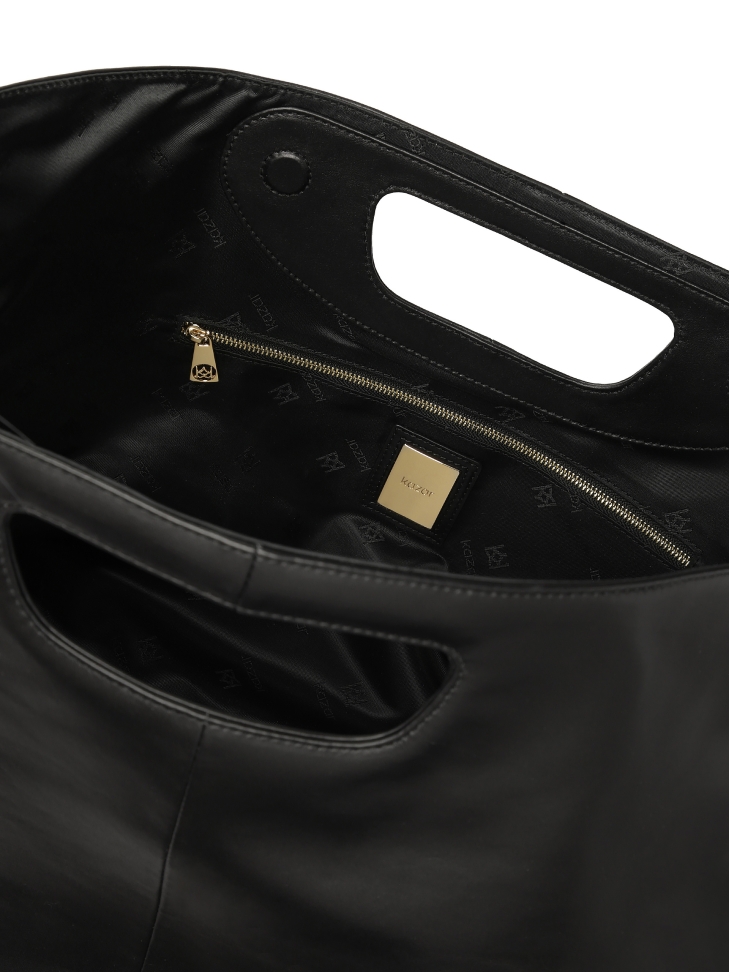 Nagy bőr kézitáska tasakkal SAVI