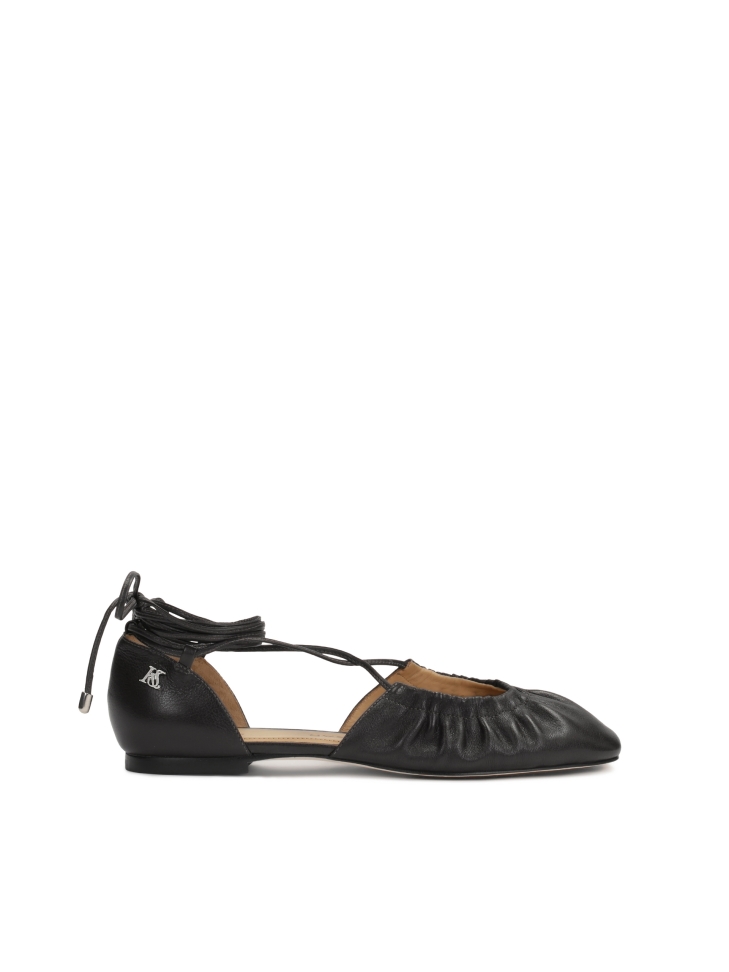 Fekete balerinák nyitott felsőrésszel KS SOLEIL