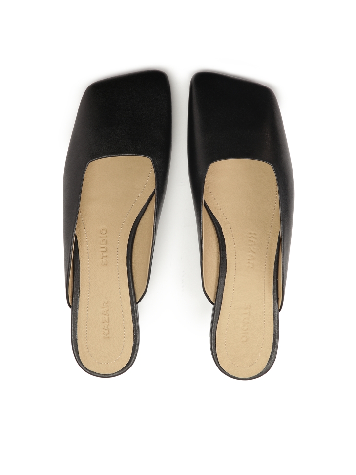 Fekete csúszdák szögletes előlappal  KS BRICE