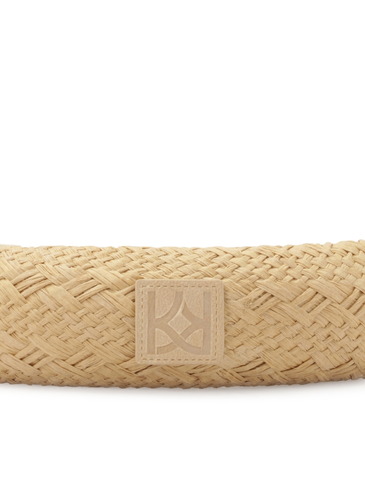 Világosbarna papír szalma hajpánt MOANA