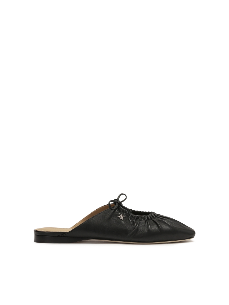 Fekete csúszdák dekoratív felsőrésszel  KS LUCITA