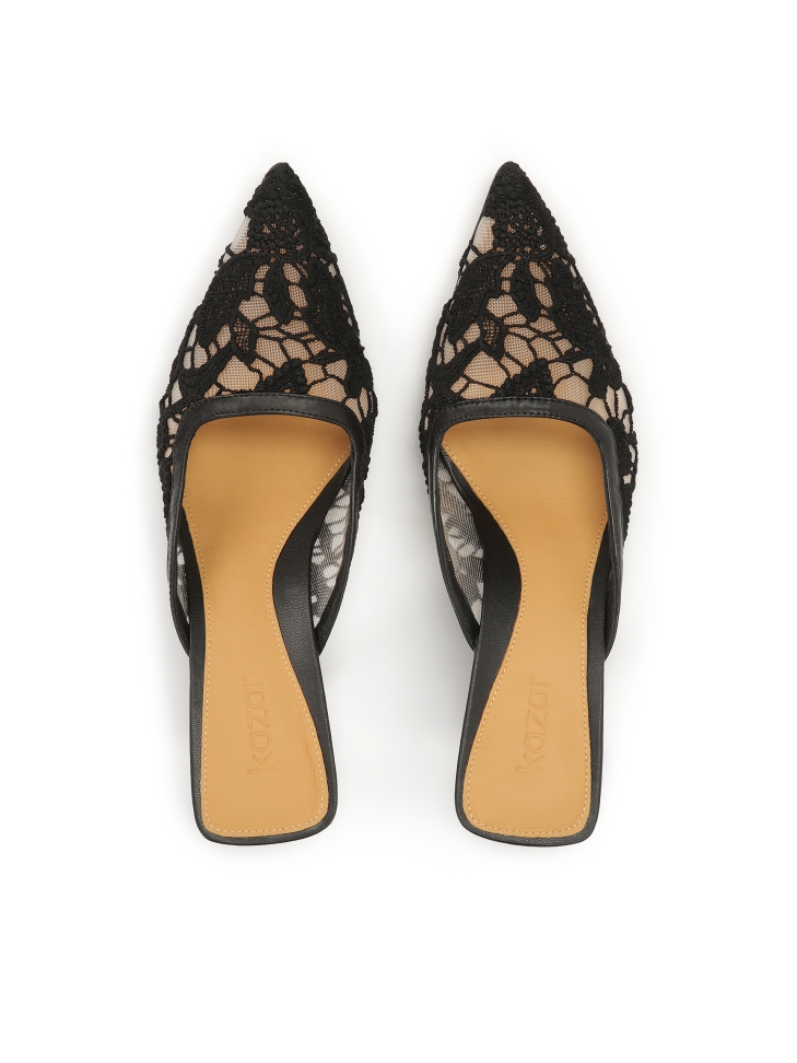 Csipke sarokcipő SALT