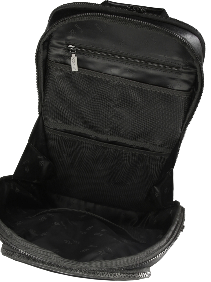 Bőr hátizsák laptop rekesszel LEONII