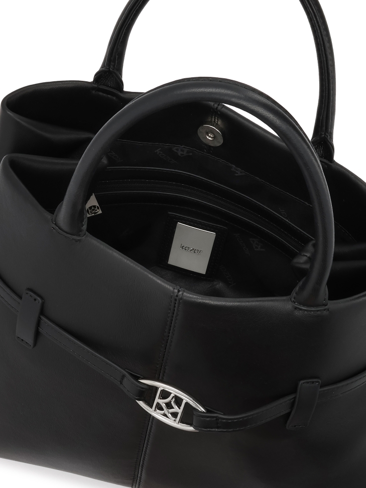 Elegáns bőr kézitáska  CATE