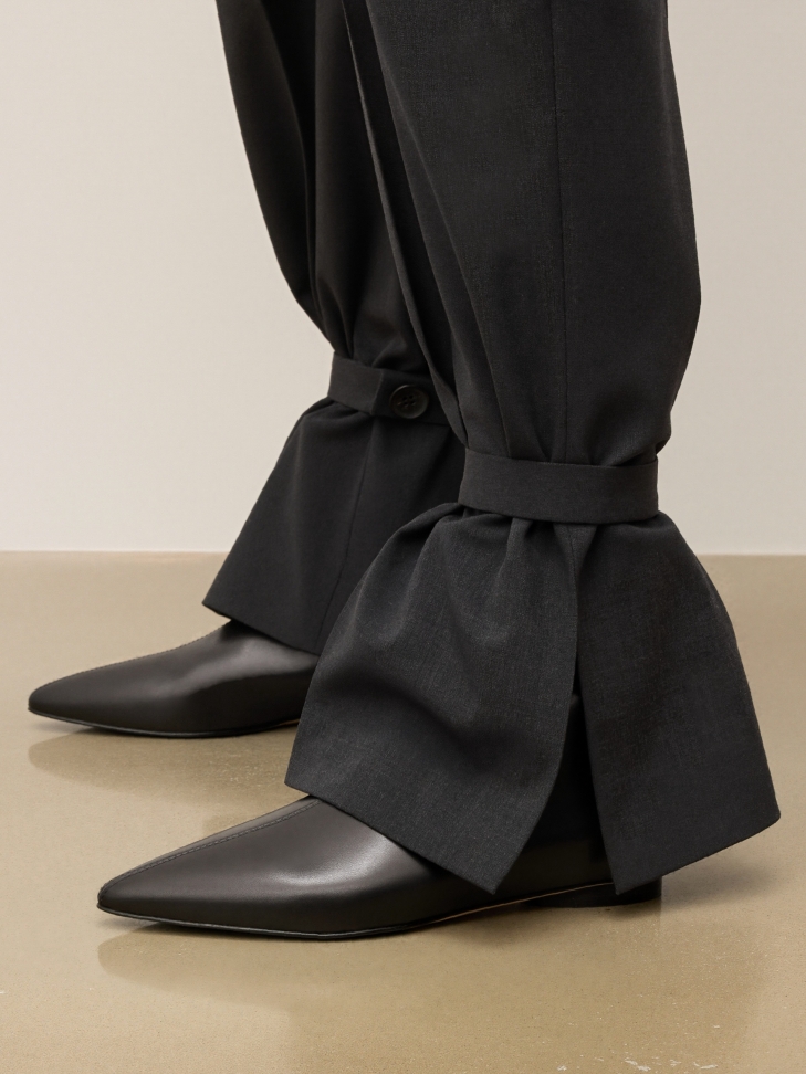 Lapos csizma cipzárral KS AMIENS