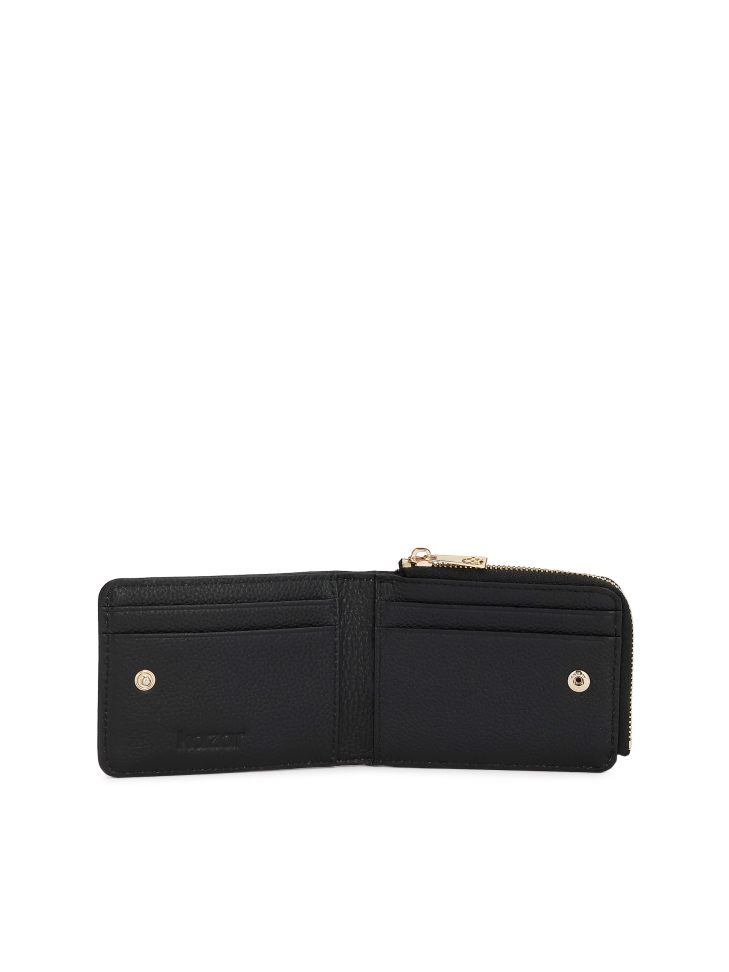 Praktikus fekete pénztárca CAETANA