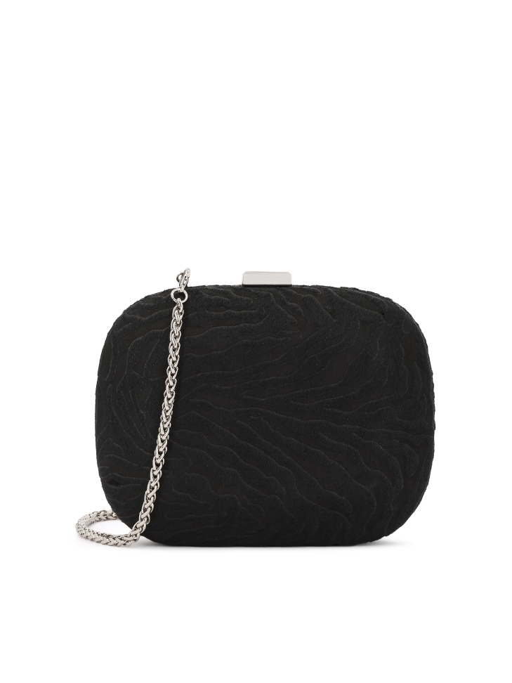 Zebra mintás kuplung táska CATALEYA