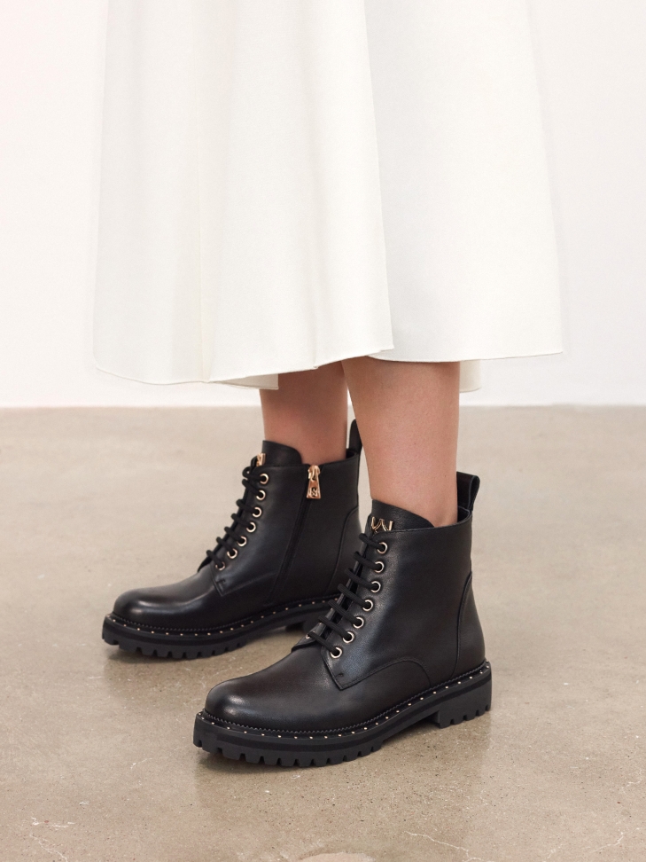 Bőr bokacsizma TRISH